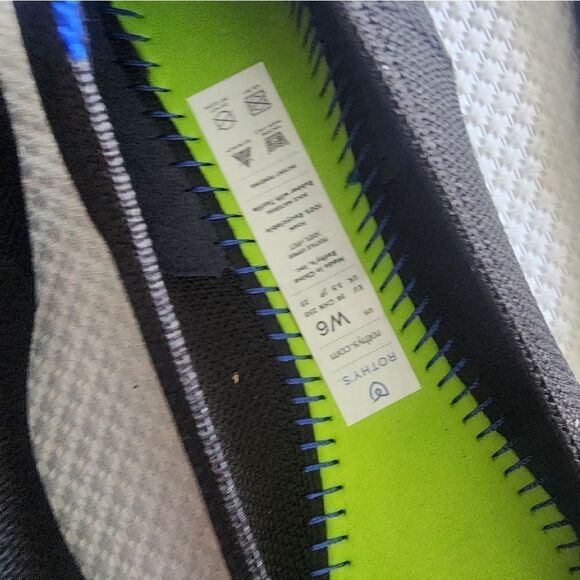 Rothy's Women's Black and Blue Flats - Picture 8 of 10